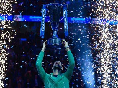 Djokovic has 'highest ambitions' after record ATP Finals triumph