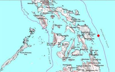 Magnitude 5.6 quake jolts Eastern Samar