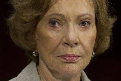 Former US first lady and humanitarian Rosalynn Carter dead at 96