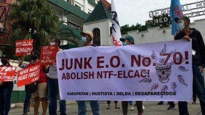 Groups call for gov't action on UN Rapporteur's recommendation to abolish NTF-ELCAC