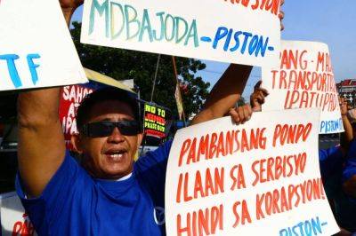 LTFRB warns protesting drivers: Do not use violence