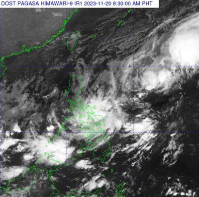 LPA dissipates; northeast monsoon, shear line to bring rain