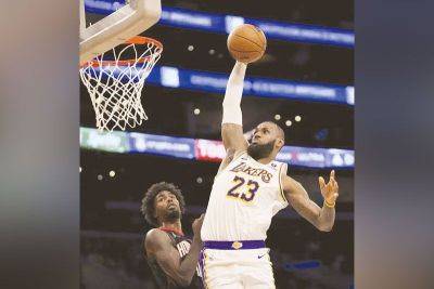 Lebron inilusot ang Lakers sa Rockets | Pilipino Star Ngayon