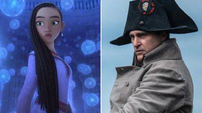 ‘Wish’ To Rise Disney Animation’s Star Over Thanksgiving With $75M Global Opening; ‘Napoleon’ Charges For $46M WW – Box Office Preview - deadline.com - Philippines - Malaysia - Singapore - Thailand - Spain - India - France - Britain - China - Mexico - city Hollywood