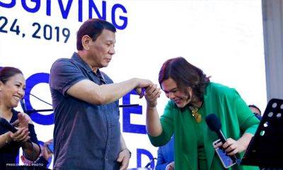 VP Sara to back ex-Pres. Duterte's return to politics