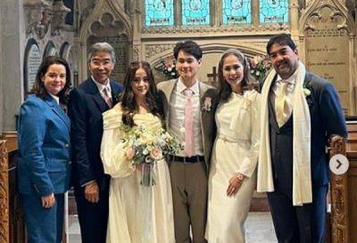 Jan Milo Severo - Maritoni Fernandez's daughter Lexi marries in UK - philstar.com - Philippines - North Korea - Britain - city Manila, Philippines
