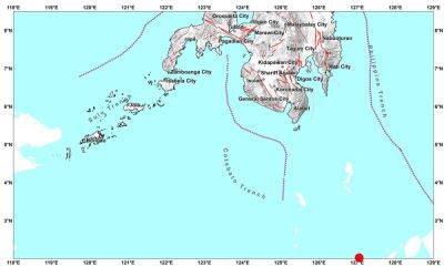 Phivolcs updates Davao Occidental quake from 5.8 to 6.1
