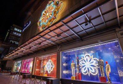 ‘Light that focuses on Jesus’: Philippine parol inspires British designers for mall’s Christmas display