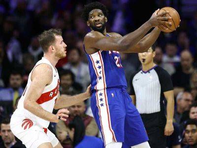 Sixers down Raptors in first game since trading Harden
