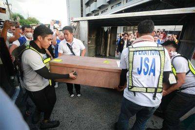 Remains of another OFW killed in Israel arrive home