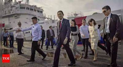Japan's PM Kishida strengthens alliances amid maritime tensions on Philippine patrol ship tour
