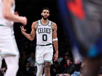 Celtics remain NBA's last unbeaten as Tatum leads win at Nets