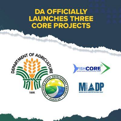 DA launches three big projects