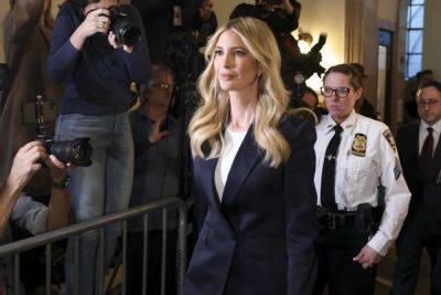 Ivanka Trump takes witness stand in the civil fraud trial that's scrutinizing the family business