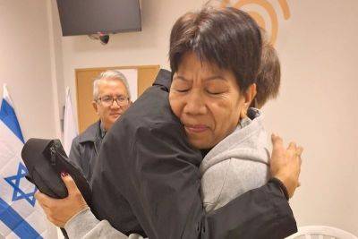 Second Filipino freed from Hamas captivity reunites with brother