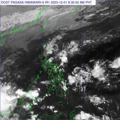 Arlie O Calalo - 1 to 2 storms likely to enter PH in December - manilatimes.net - Philippines - city Manila, Philippines