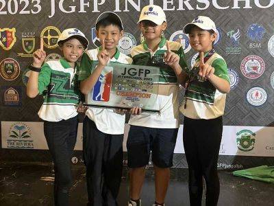Zobel junior golfers storm back, cop Middle School crown in JGFP Interschool tilt
