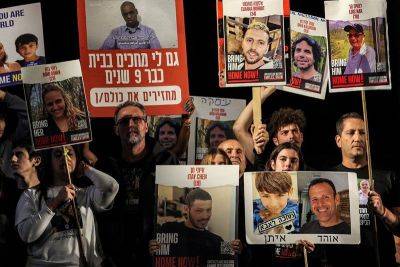 'Bring them home': Israelis call for hostages' release