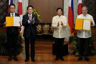 Japan and Philippine leaders agree to negotiate a defense pact and boost ties amid China’s aggression