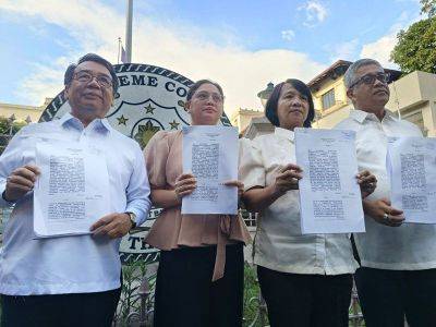 Third petition filed vs Sara Duterte’s secret funds reaches SC