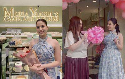 'Voltes V' star Ysabel Ortega volts-in with mom Michelle to open dream bakeshop