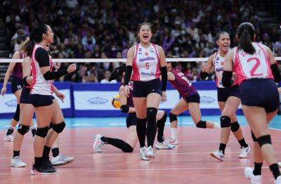 Creamline reasserts mastery over Choco Mucho in Game 1 of PVL Finals