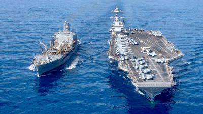 Red Sea - Lloyd Austin - Pentagon has ordered a U.S. aircraft carrier to remain in the Mediterranean near Israel - ctvnews.ca - Iraq - Israel - Syria - Yemen - Iran