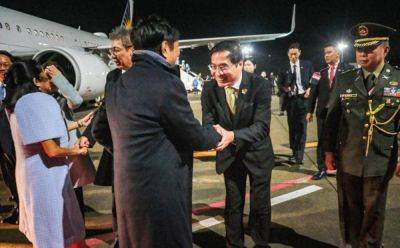 Marcos arrives in Tokyo for Asean-Japan meet