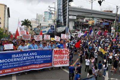 Bella Cariaso - Mody Floranda - Mar Valbuena - Transport groups begin 2-week strike vs jeepney phaseout - philstar.com - Philippines - city Caloocan - city Manila, Philippines