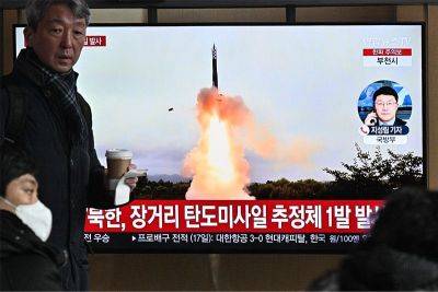 Kim Jong Un - North Korea fires 'long-range ballistic missile' — Seoul - philstar.com - Usa - North Korea - Japan - South Korea - Washington - city Seoul, South Korea - city Pyongyang