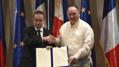 JIM GOMEZ - Gilberto Teodoro-Junior - France and Philippines eye a security pact to allow joint military combat exercises - apnews.com - Philippines - Usa - Australia - Japan - France - China - city Manila, Philippines