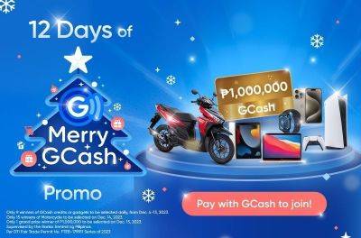 Lahat ay merry this 2023: How to win prizes from 12 days of GCash giveaway - philstar.com - Philippines - city Manila, Philippines