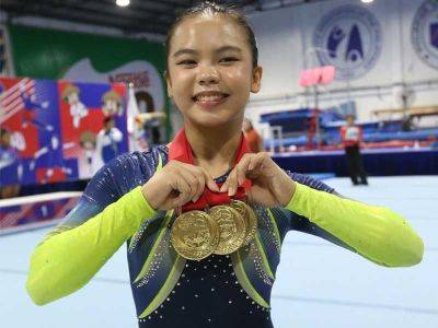 Biñan gymnast shines in Batang Pinoy women’s artistic gymnastics