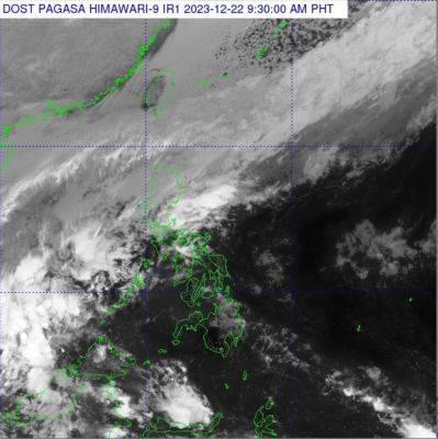 Arlie O Calalo - Benison Estareja - Storm unlikely to enter until end of 2023 – Pagasa - manilatimes.net - Philippines - city Manila, Philippines