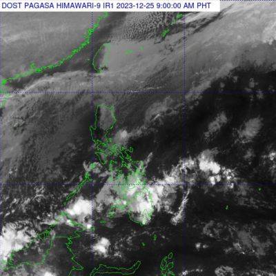 Isolated rain showers expected in PH, including Metro Manila