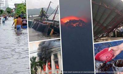 Yearender: Mayon's unrest, Mindanao quakes, the Mindoro oil spill, and other disasters in 2023