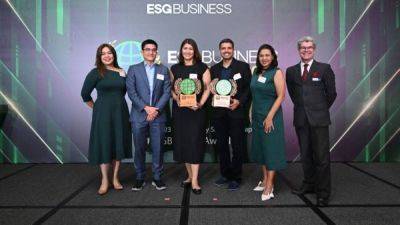 Universal Robina Corp. wins big at ESG Business Awards