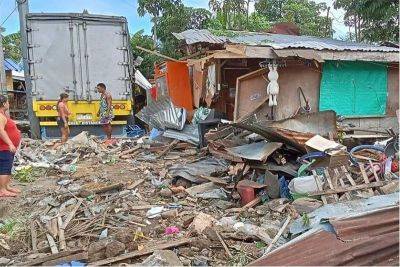 Villager dead, 3 houses destroyed in Davao del Sur highway accident