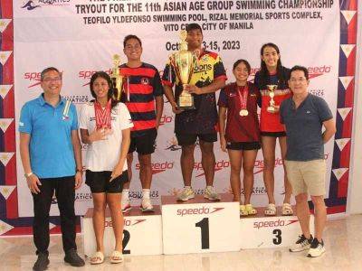 Isleta, Chua banner 44-member Philippine swim team in Asia aquatics tilt