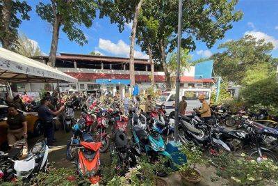 John Unson - Jimili Macaraeg - City - 67 noisy, unregistered motorcycles in Kidapawan City impounded - philstar.com - city Cotabato - city Kidapawan