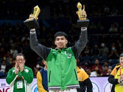 La Salle's Quiambao officially crowned UAAP MVP