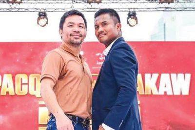 Pacquiao, Thailand’s Buakaw headed for boxing exhibition