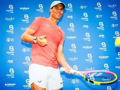 Rafael Nadal - Naomi Osaka - Andy Murray - Nadal draws qualifier at comeback tournament in Brisbane - philstar.com - Australia - Japan - Germany - Britain - county Park - Bulgaria - city Melbourne, county Park