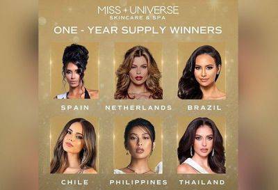 Michelle Dee, other queens get year-long supply of Miss Universe skincare line