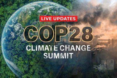 LIVE updates: COP28 climate summit