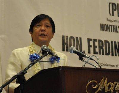 Marcos to Pinoys: Share blessings with the poor
