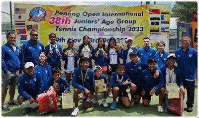 The Manila Times - UTP tennis players win multiple gold medals in Malaysia - manilatimes.net - Philippines - Malaysia - city Manila, Philippines