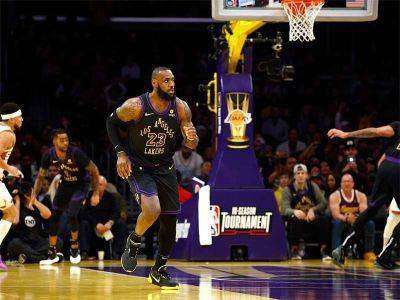 'King' James and Lakers battle Haliburton's Pacers for first NBA Cup