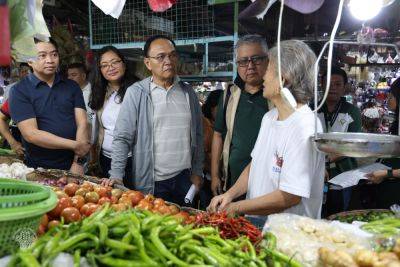 Arnel De-Mesa - DA officials start random market visits to monitor prices, supply of farm goods - da.gov.ph - city Manila - city Quezon