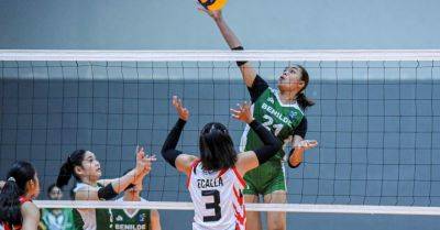 Jade Gentapa - Saint Benilde, Perpetual inch closer to V-League finals - pna.gov.ph - Manila